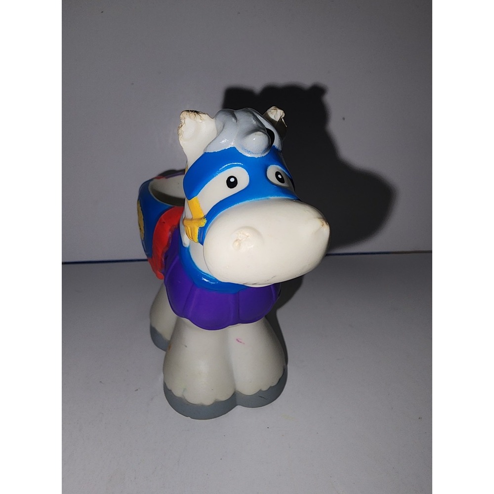 2002 Vintage Fisher Price Little People‎ Fairy Castle Knight's Horse SB1
